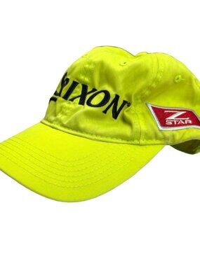 Srixon ZStar Tour Neon Adjustable Golf Baseball Cap Hat Yellow